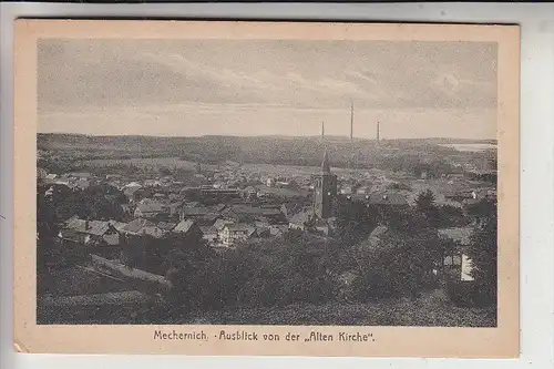 5353 MECHERNICH, Ausblick von der Alten Kirche, 1923