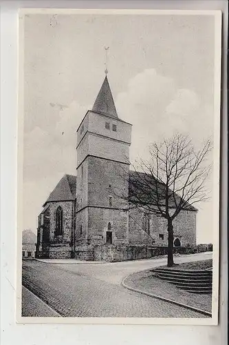 3544 WALDECK, Ev. Kirche, Spendenkarte 1952