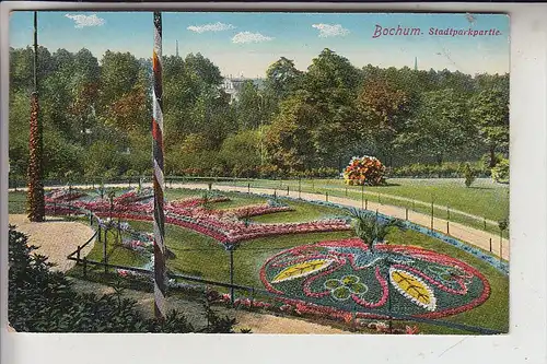 4630 BOCHUM, Stadtparkpartie, 1913