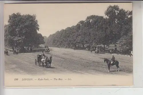 UK - ENGLAND - LONDON - Hyde Park, LL Louis Levy, # 199