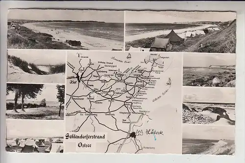 2324 BLEKENDORF - SEHLENDORFERSTRAND, Campingplatz, 1956