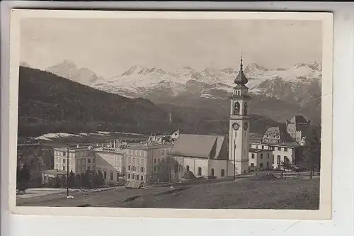CH 7504 PONTRESINA, Ortsansicht 1929, Druckstelle