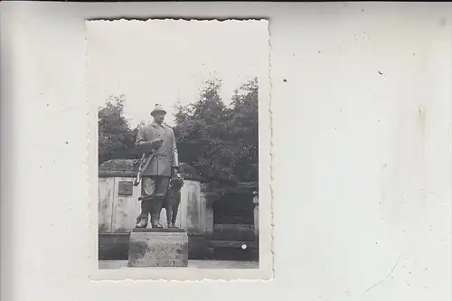 JAGD / Hunting / Chasse / Caccia / Jacht / Caza / Lowiectwo - Jägerdenkmal, Photo 6,2 x 8,7 cm, Glauchau ?