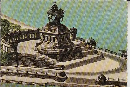 5400 KOBLENZ, Denkmal Kaiser Wilhelm I., Deutsches Eck