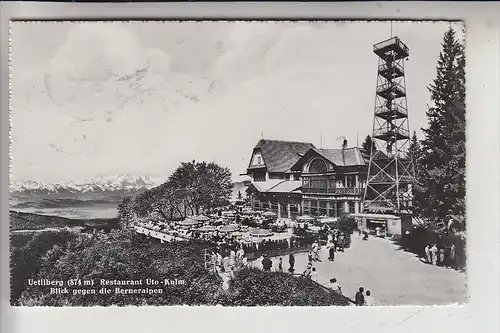 CH 8000 ZÜRICH, Restaurant Uto Kulm, Uetliberg, 1952