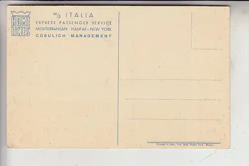 SCHIFFE - OZEAN - M/S ITALIA, Home Lines