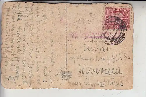 UA - 79000 LWIW / LEMBERG, Halicki Platz und Walowa Gasse, 1916