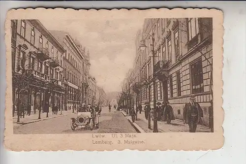 UKRAINE - LEMBERG / LWOW, Ul. 3. Maja / 3.Maigasse, 1916