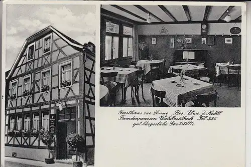 5454 WALDBREITBACH, Gasthaus zur Sonne, NS-Dekoration