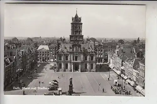 NL - ZUID-HOLLAND - DELFT, Markt & Stadhuis
