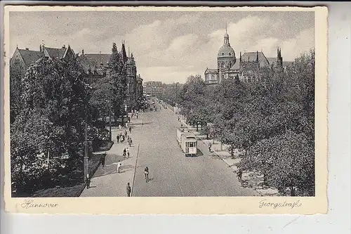 3000 HANNOVER, Georgstrasse, 193..., Strassenbahn - Tram