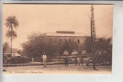 CONAKRY - GUINEA, Chateau d'eau - Wasserturm, water tower, Levy-Paris # 45