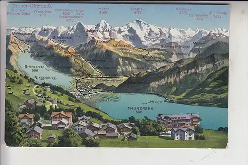 Ch 3803 BEATENBERG, Blick auf den Thunersee