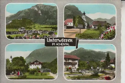 8218 UNTERWÖSSEN, Mehrbildkarte,  Minigolfplatz