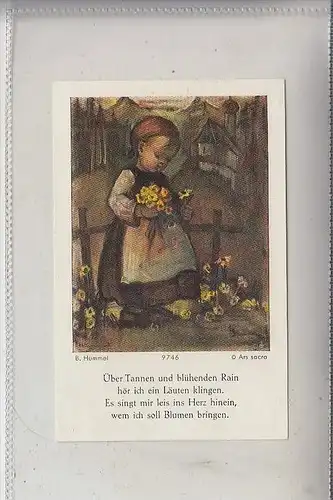 KÜNSTLER - ARTIST - HUMMEL , # 9746, 7 x 11 cm