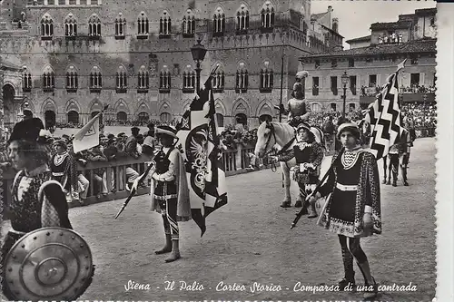 I 53100 SIENA, Il Palio, 1956