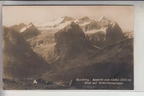 CH 6083 HASLIBERG, Aussicht vom Giebel