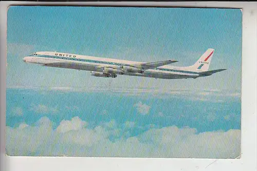 FLUGZEUGE - DC8, United Airlines, 1972