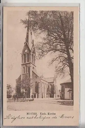 4130 MOERS, Kath. Kirche, 1921