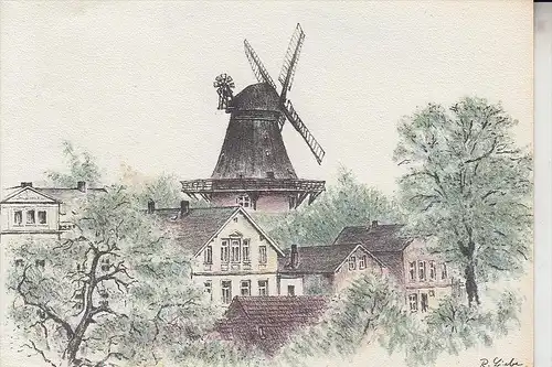 MÜHLE - WINDMÜHLE / Molen / Mill / Moulin - EUTIN, Stadtmühle