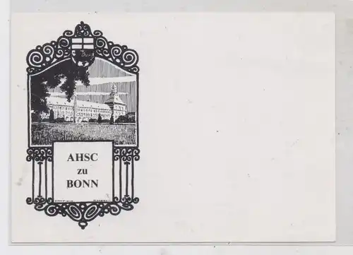 5300 BONN, Studentica, AHSC zu Bonn, 60er Jahre