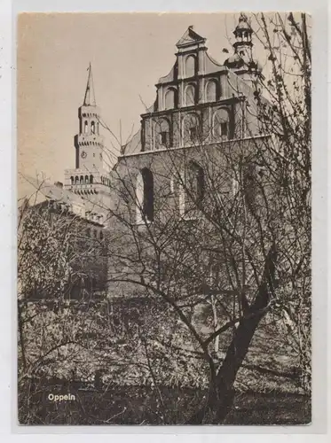 OBER - SCHLESIEN - OPPELN / OPOLE, Franziskanerkirche, Nachkriegskarte