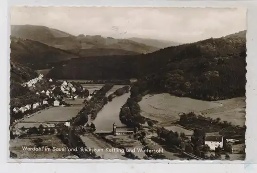 5980 WERDOHL, Blick zum Kettling und Wintersohl, 1966