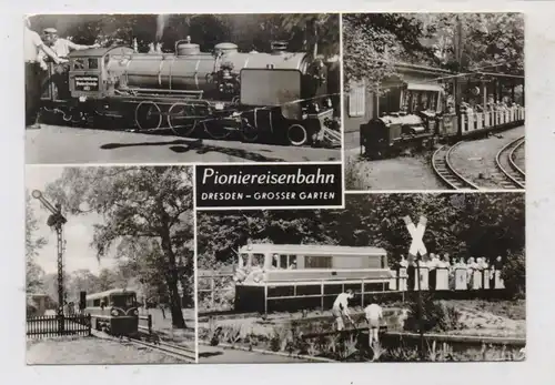 0-8000 DRESDEN, Pioniereisenbahn Grosser Garten