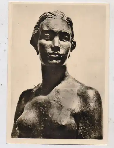 KÜNSTLER - ARTIST - GEORG KOLBE, ""JUNGE FRAU"