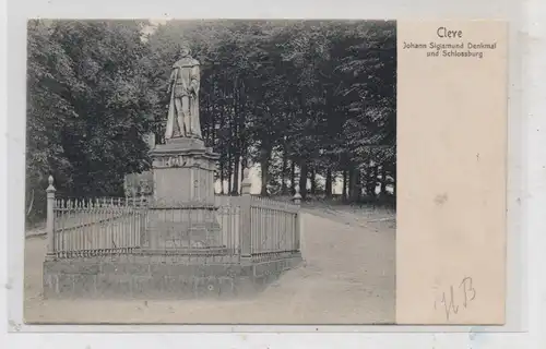 4190 KLEVE, Johann Sigismund Denkmal, 1904