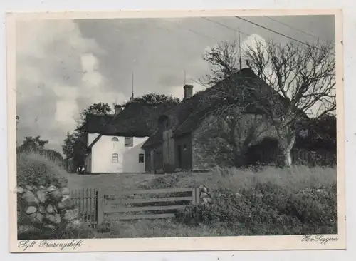 2280 SYLT, Friesengehöft, 1930