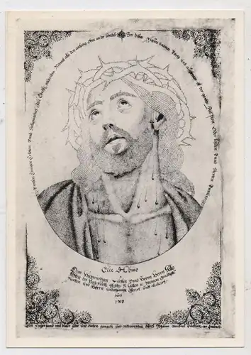 CH 9000 SANKT GALLEN SG, Stiftsbibliothek, Federzeichnung J. M. Büchler