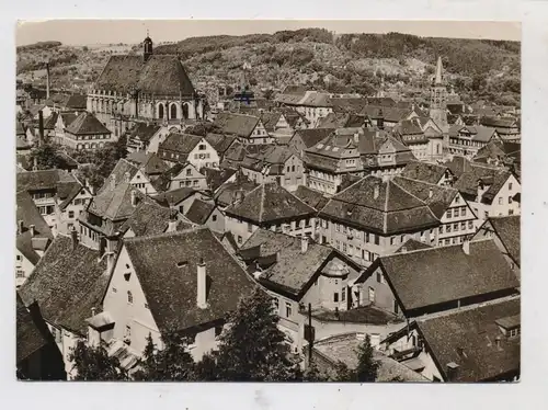 7070 SCHWÄBISCH GMÜND, Blick über die Stadt, 1959, DKV - Deutscher Kunstverlag