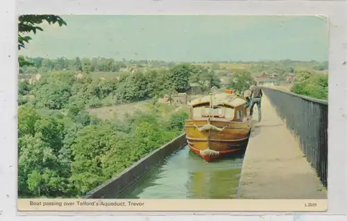 BINNENSCHIFFE - UK, Hausboot, Telford's Aqueduct