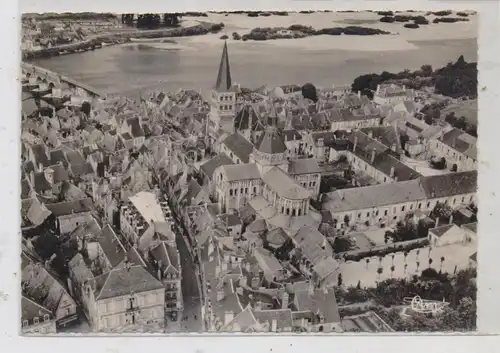 F 68400 LA CHARITE SUR LOIRE, Vue airienne; CPSM, CIM - Macon