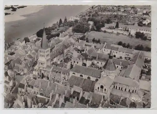 F 68400 LA CHARITE SUR LOIRE, Vue airienne; CPSM, CIM - Macon