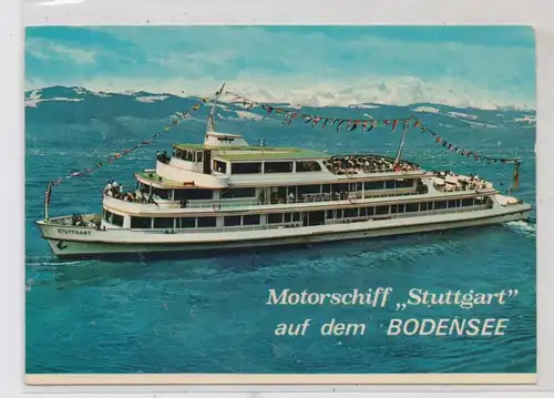 BINNENSCHIFFE - BODENSEE, Motorschiff "STUTTGART"