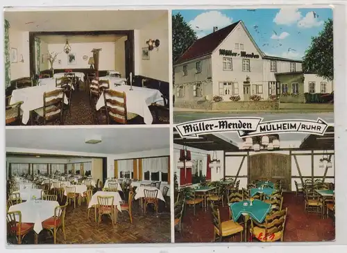 4330 MÜLHEIM / Ruhr, Restaurant MÜLLER - MENDEN