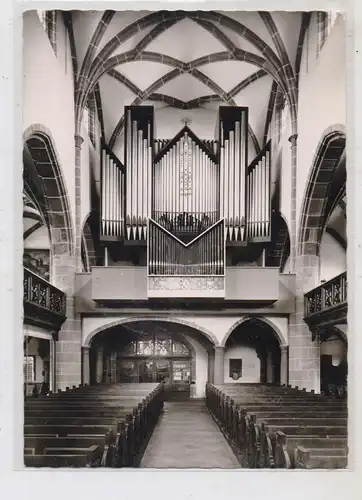 8580 BAYREUTH, Stadtkirche, Orgel, 1962