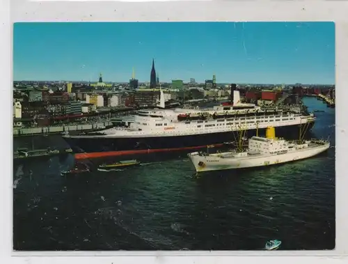 OZEANSCHIFFE - "QUEEN ELISABETH II" in Hamburg