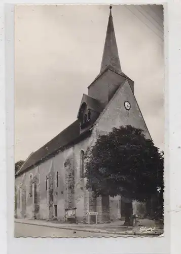 F 41230 VERNOU - EN - SOLOGNE, L'Eglise, Druckstelle