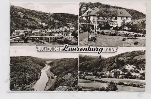 6252 DIEZ - LAURENBURG, Schloßpark, Lahnansichten