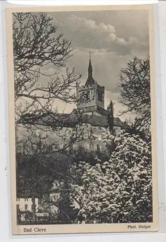 4190 KLEVE, Blick auf die Schwanenburg, 1930