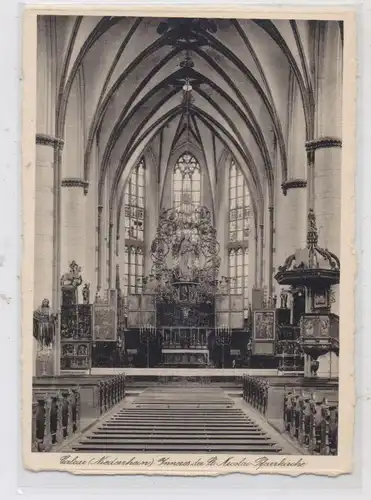 4192 KALKAR, St. Nicolai - Pfarrkirche, Innenansicht