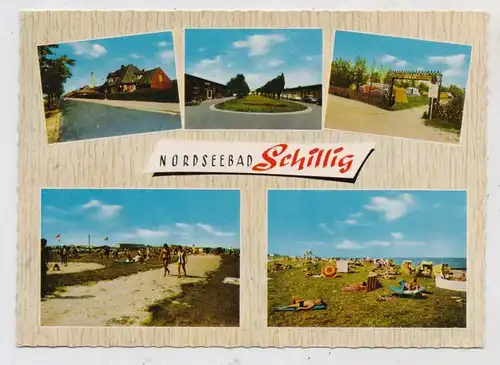 2949 WANGERLAND - SCHILLIG, Dorfansichten, Campingplatz, Strand