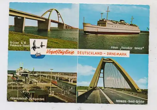 FÄHRE / Ferry / Traversier, "THEODOR HEUSS", Puttgarden Fährbahnhof, Brücke