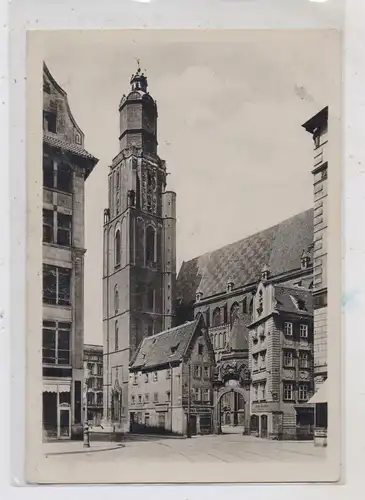 NIEDER - SCHLESIEN - BRESLAU / WROCLAW,  Elisabethkirche, DKV Deutscher Kunst Verlag