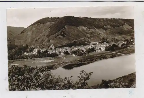 5590 COCHEM - MOSELKERN, Blick über die Mosel, Bahnpost Trier - Koblenz, 1961