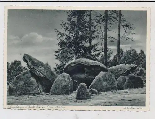 HÜNENGRAB / DOLMEN / MENHIR - Lüneburger Heide, "Sieben Steinhäuser"