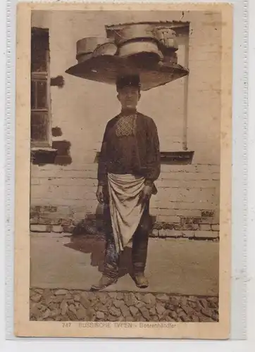 RUSSLAND - Russische Typen,  "Beerenhändler" / Berry - Trader / Marchand de Baies / Bessen Handelaar, 1917, Feldpost